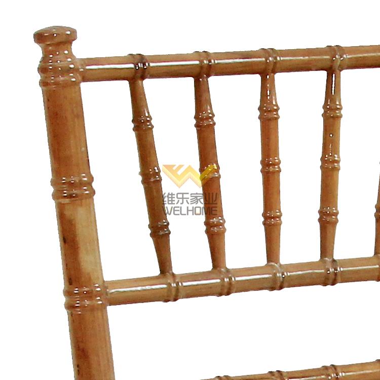 Natural wooden color tiffany chair for wedding/event